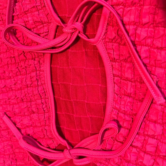 Urban Outfitters Large Tie Blouse - Picture 4 of 5